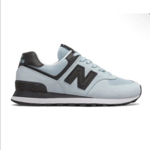 New Balance 574 Morning Tide Black - Picture 1 of 6